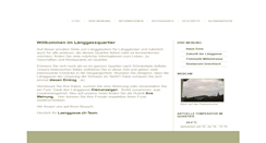 Desktop Screenshot of laenggasse.ch